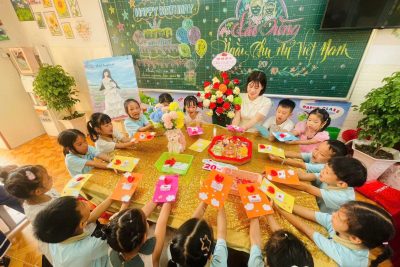 TRƯỜNG TIỂU HỌC XUÂN NGỌC TƯNG BỪNG CÁC HOẠT ĐỘNG CHÀO MỪNG NGÀY PHỤ NỮ VIỆT NAM 20/10