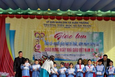 KỈ NIỆM 43 NĂM NGÀY NHÀ GIÁO VIỆT NAM (20/11/1982 – 20/11/2025)- TRƯỜNG TIỂU HỌC XUÂN NGỌC