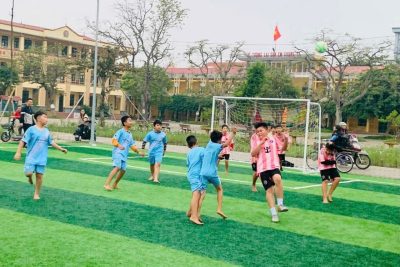 Khai mạc giải Bóng đá học sinh – Trường TH Xuân Ngọc