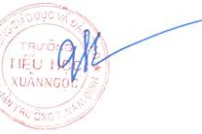 Tuyển sinh lớp 1 năm học 2023 – 2024 Trường Tiểu học Xuân Ngọc.