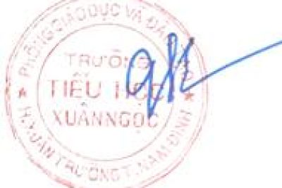 QUYẾT ĐỊNH Về việc ban hành Quy chế quản lý, sử dụng tài sản công của Trường tiểu học Xuân Ngọc